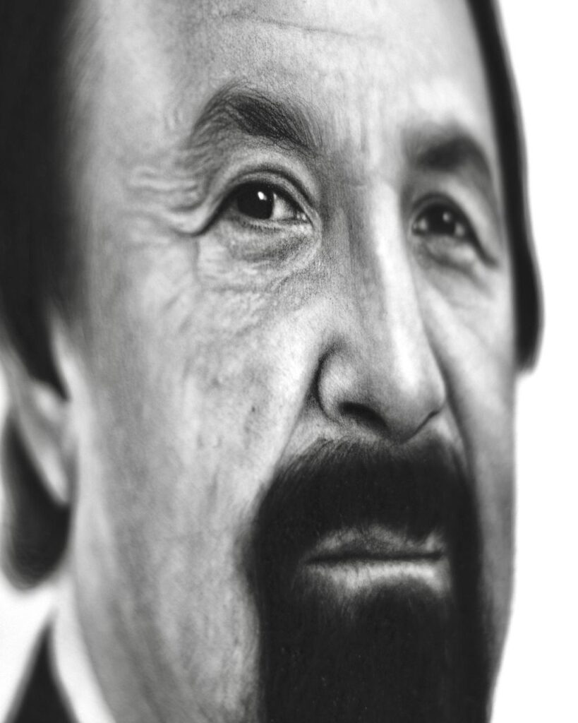 Rodrigo Barbosa Retrato Lapiz Carboncillo